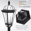 Elegant Solar Garden Lights – 2 PCS Weather-Resistant Lanterns with LED Garden Free Shipping 27