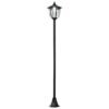 Elegant 1.77m Solar LED Lamp Post Garden Free Shipping 21