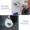 DURHAND 10m Retractable Air Hose Reel – 180° Rotating & Lockable Hose Home & Garden Free Shipping 31