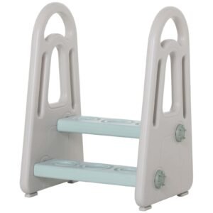 Kids Two-Step Stool with Handle for Safe Toilet Potty Training