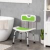 Adjustable Shower Stool for Users of All Ages