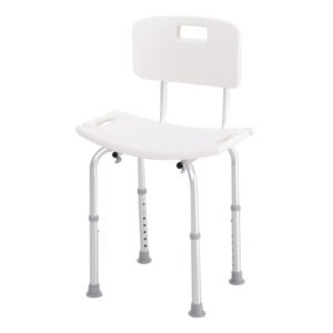 Adjustable Bath Chair - Non-Slip Shower Seat