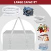 12-Pack Moving Bags Grey – Durable Storage Totes Home & Garden Free Shipping 25