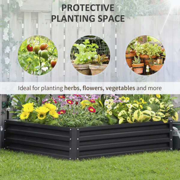 Modular Raised Garden Bed Kit Garden Free Shipping 11