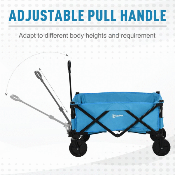 Ultimate Folding Cargo Wagon Trolley Garden Free Shipping 11