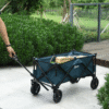 Versatile Folding Cargo Wagon Cart for Beach, Garden & Outdoor Adventures Garden Free Shipping 23