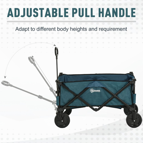 Versatile Folding Cargo Wagon Cart for Beach, Garden & Outdoor Adventures Garden Free Shipping 11