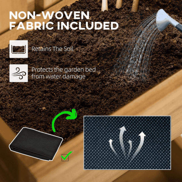 Adjustable Wooden Garden Planter with Trellis for Outdoor Elegance Garden Free Shipping 15