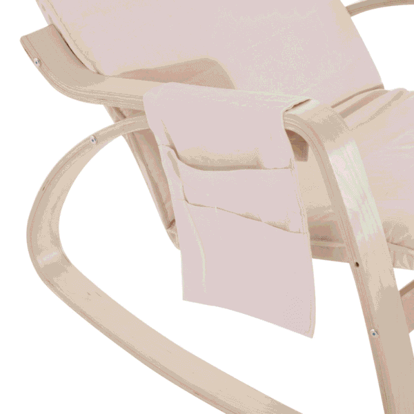 Comfort Rocking Recliner Chair with Adjustable Footrest Side Pocket Storage Home & Garden Free Shipping 19