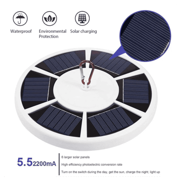 42 LEDs Solar Flagpole Light – Waterproof Home & Garden Free Shipping 7