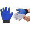 Pet Grooming Magic Gloves - Blue Effortless Shedding Massage Tool