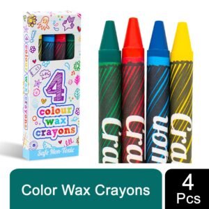 Bright & Fun Non-Toxic Mini Wax Crayons Arts & Crafts Supplies Free Shipping