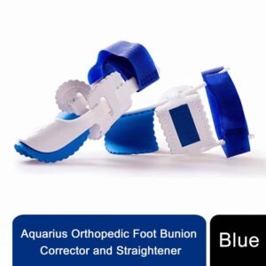 Orthopedic Foot Bunion Corrector and Straighter - Pain Relief Splint for All Ages - Blue Colour