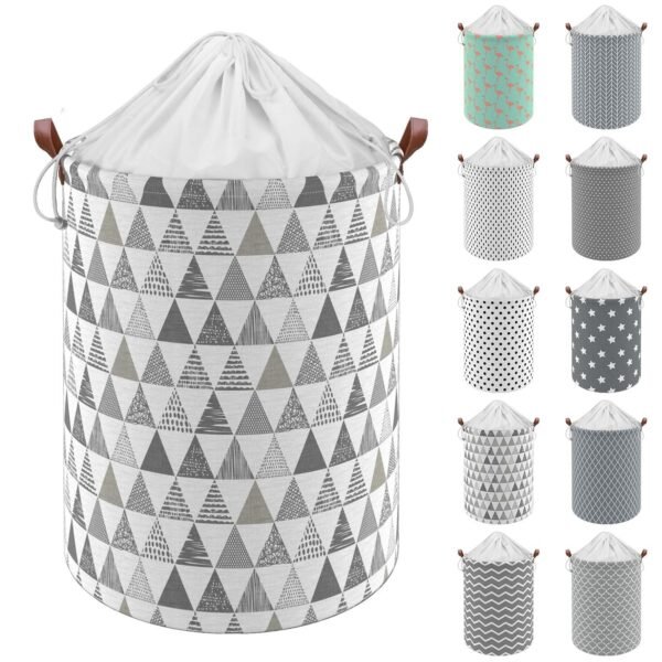Drawstring Laundry Basket Home & Garden Free Shipping 5