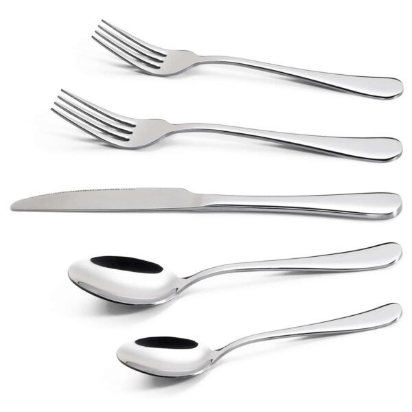 Vinsani 20-Piece Elegant Stainless Steel Cutlery Set