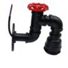 Vintage Steampunk Water Pipe Wall Lamp Home & Garden Free Shipping 31