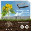 Outsunny Metal Raised Garden Bed Planter with Gloves – 2.6m x 0.9m Garden Free Shipping 21