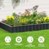 Outsunny Metal Raised Garden Bed Planter with Gloves – 2.6m x 0.9m Garden Free Shipping 27