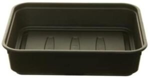 22cm Small Gravel Tray Black – Garden Plant Drip Tray DIY & Tools Free Shipping