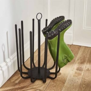 5-Pair Black Round Boot Organizer Home & Garden Free Shipping