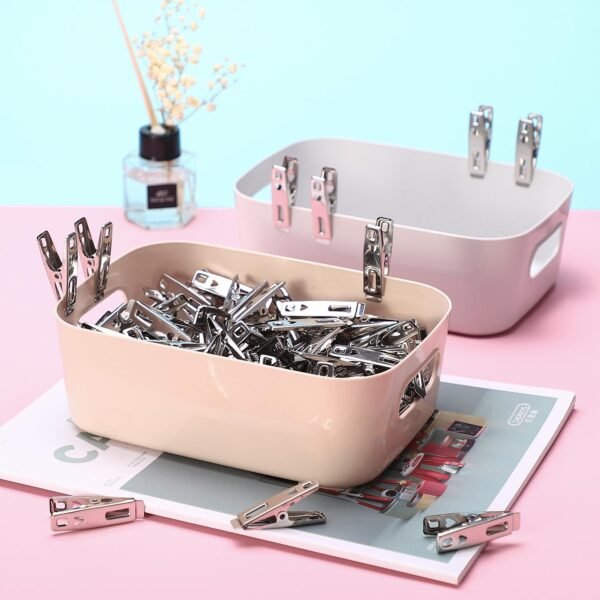 Ultra-Durable Vinsani 20-Pack Stainless Steel Spring Laundry Clothes Pegs