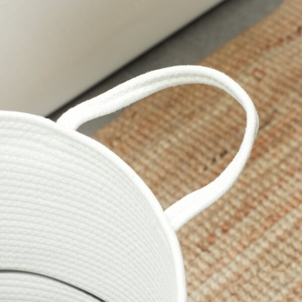 36L Cotton Rope Laundry Basket Home & Garden Free Shipping 19