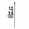 Adjustable Telescopic Clothes Line Prop – 8ft with Locking Hook Description: “Our sturdy telescopic clothes line prop extends up to 8ft (2.4m) with a twist lock for effortless adjustment. Featuring a secure G-shaped hook, it keeps your clothes safe and secure. – Extends easily from compact to 2.4m (8ft) – Easy twist lock mechanism – Durable tubular steel and galvanized construction – Polypropylene hook for a secure grip Home & Garden Free Shipping 25