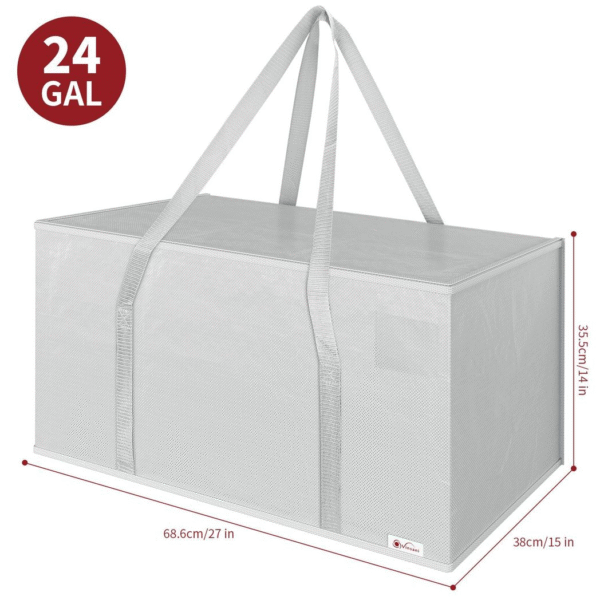 12-Pack Moving Bags Grey – Durable Storage Totes Home & Garden Free Shipping 7