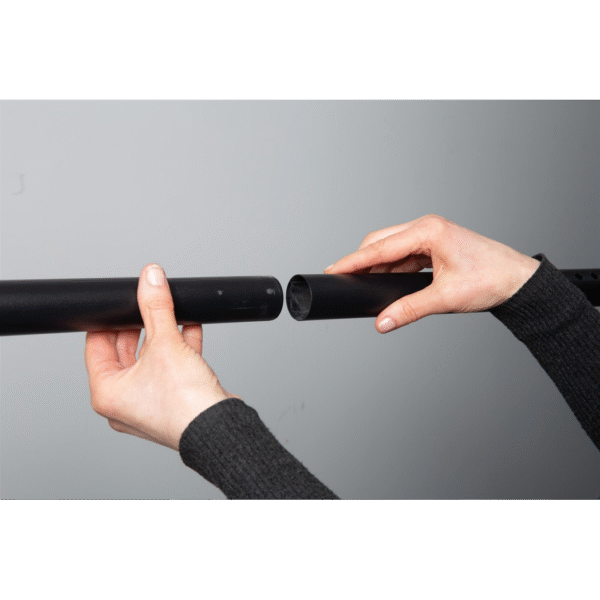 Double Black Telescopic Wardrobe Organizer Hanging Rail Clothes Rack Adjustable Home & Garden Free Shipping 13