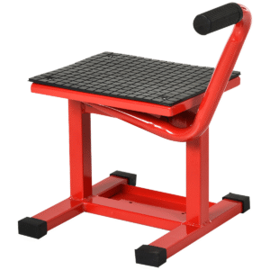 Steel Motorbike Jack Lift Rubber Platform Crank Lift Repair Table Durhand DIY & Tools Free Shipping