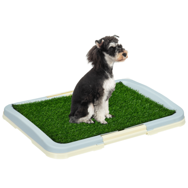 PawHut Indoor Dog Toilet with Artificial Grass, Tray & Grid Panel 63×48.5cm Horse & Petcare Free Shipping 5