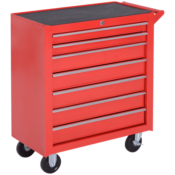 Roller Tool Cabinet Storage Chest Box Garage Workshop 7 Drawers Red Durhand Car & Caravan Free Shipping 5