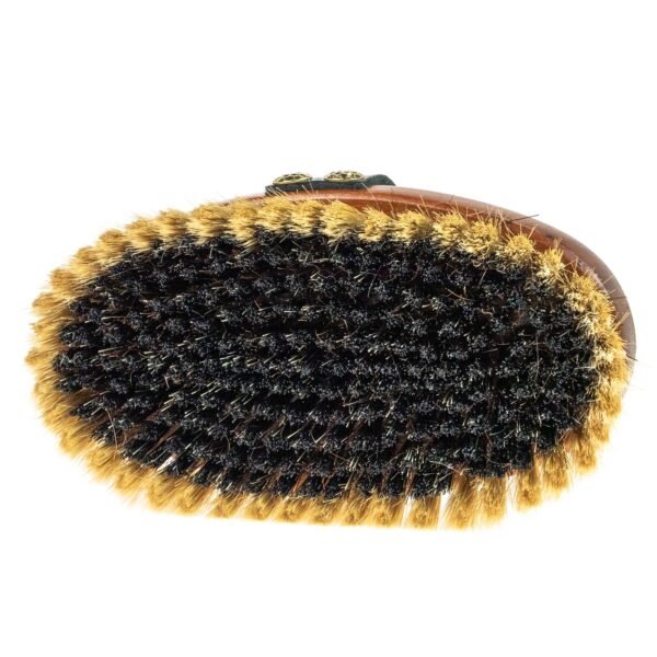 Horse Grooming Brush Set– 2 Pcs Professional Natural Bristle Brushes with Leather Strap Horse & Petcare Free Shipping 13