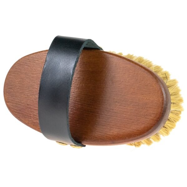 Horse Grooming Brush Set– 2 Pcs Professional Natural Bristle Brushes with Leather Strap Horse & Petcare Free Shipping 15