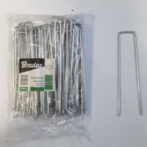 Weed Matting Metal Hold Down Pegs/Staples 30mmx 150mm (Pack Home & Garden Free Shipping