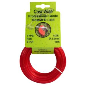 Strimmer Line Red Star 2mm x 15m Home & Garden Free Shipping