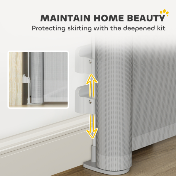 Retractable Dog Gate for Doorways – Safety Pet Barrier Horse & Petcare Free Shipping 11