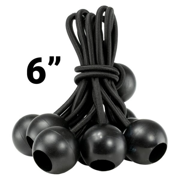 Blue S-Grade Tarpaulin with 10 x 6″ Bungee Balls (Black) and Home & Garden Free Shipping 5