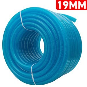 Braided Fuel Hose Blue Transparent PVC 19mm*2.1mm Home & Garden Free Shipping