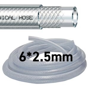 Clear Braided PVC Pipe 6mm*2.5mm Home & Garden Free Shipping