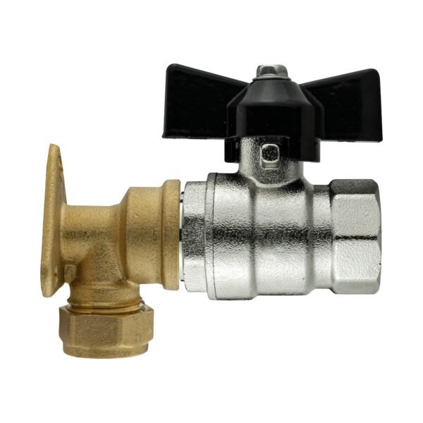 15mm Brass Wall Flange Kit with 1/2″ BSP Bib Valve Home & Garden Free Shipping 5