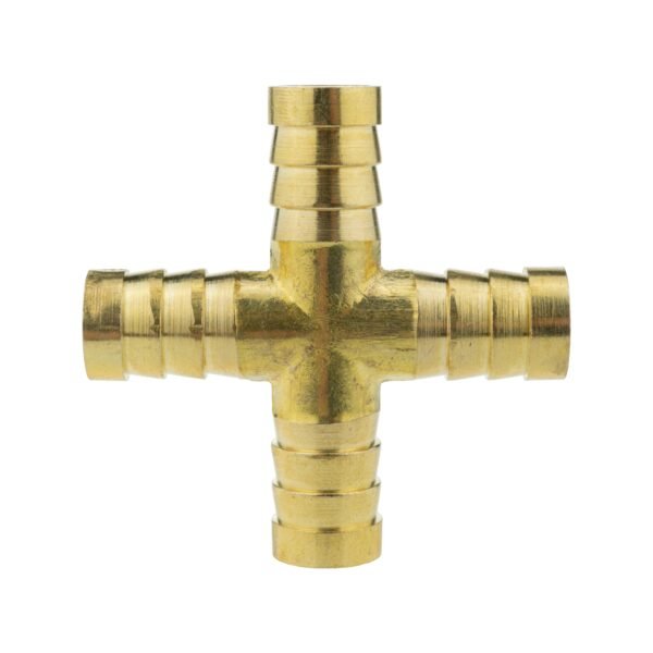 Brass Cross Joiner 12.5mm Home & Garden Free Shipping 5