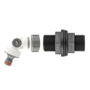 Water Butt 1” BSP with Adjustable WL Connector Home & Garden Free Shipping