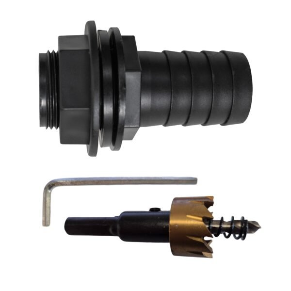 Tank Connector with Washer 3/4″ BSPM & 1″ Barb Outlet and Home & Garden Free Shipping 5