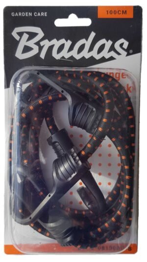 Bungee Cord Hook with PVC-coated Metal Hooks 100cm Home & Garden Free Shipping