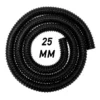 Corrugated pipe 1 inch (25mm), 20m – heavy duty pipe & hose fitting uk