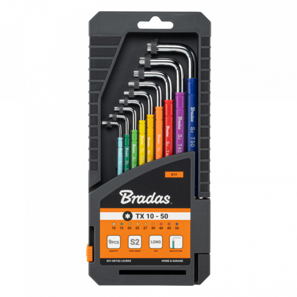 Set of TORX Star Keys TX, Long, 10-50 (9 pcs) Home & Garden Free Shipping 5