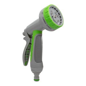 Hose Gun Water Sprayer Multi Pattern Adjustable, Green/Gray Home & Garden Free Shipping