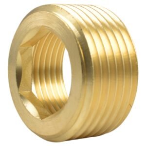 Thread Conversion Cap 1″ BSPM – 3/4″ BSPF, Brass Home & Garden Free Shipping