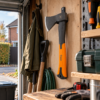 Universal fiberglass axe 600g – camping & garden hatchet uk